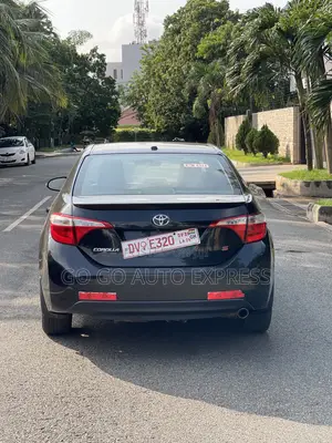 Toyota Corolla S 4dr Sedan (1.8L 4cyl CVT) 2015 Black