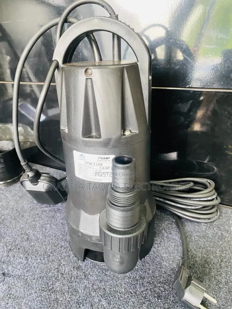 Solid Rio Submersible 1.5hp Garden Water Pumps
