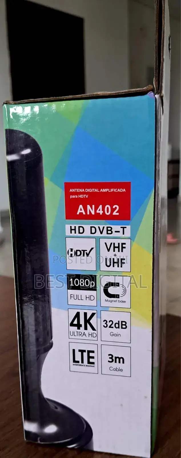 "Digital Tv Antenna for Tv Indoor – 1080p Hd Local Channels