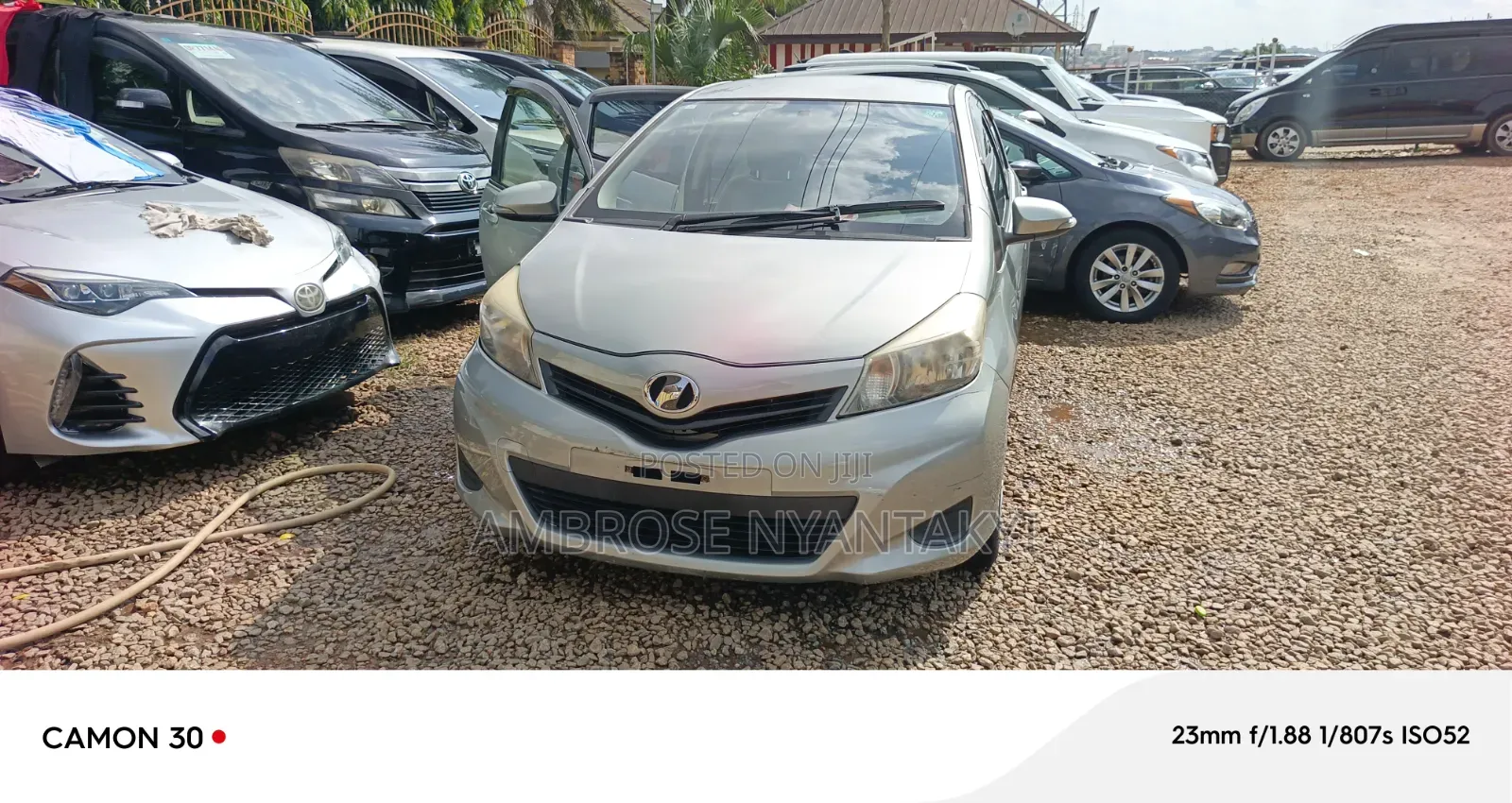 Toyota Vitz 2013 Gray
