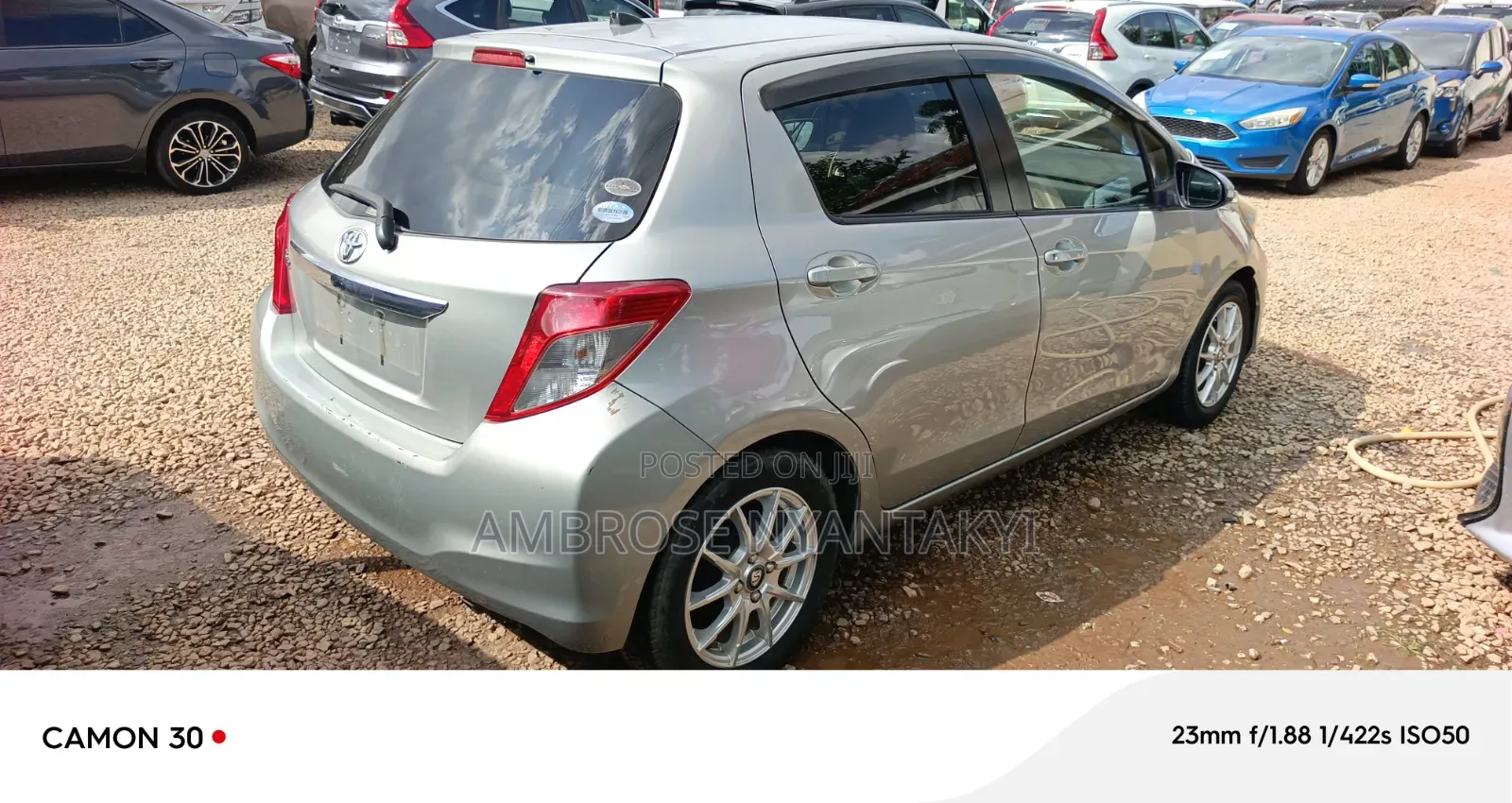 Toyota Vitz 2013 Gray