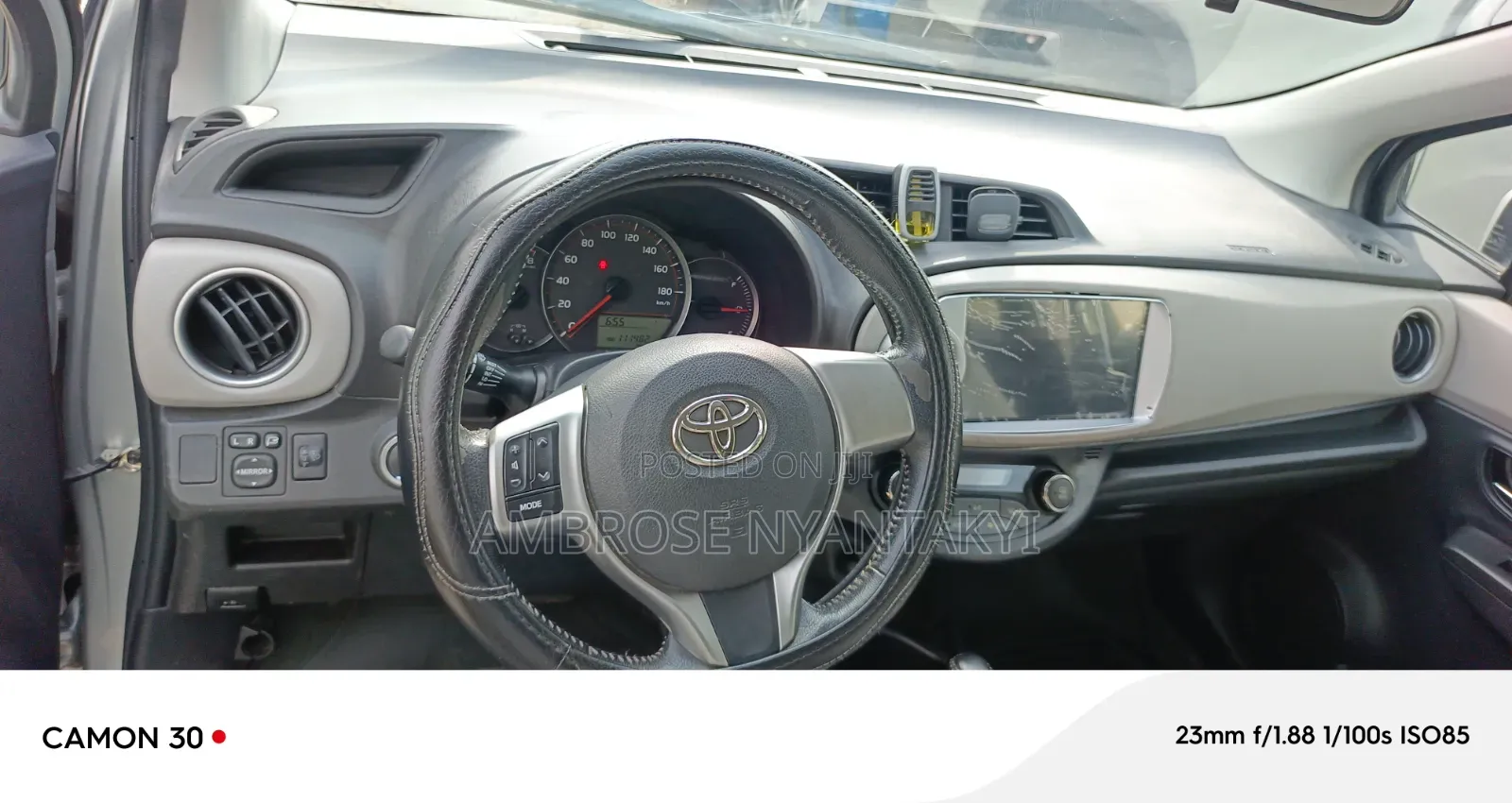 Toyota Vitz 2013 Gray