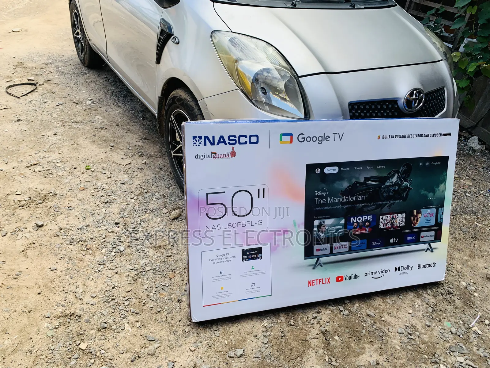 Best Buy for Less Nasco 50”Uhd Smart Flat Vidaa-Nas-H50fs-Vid Tv