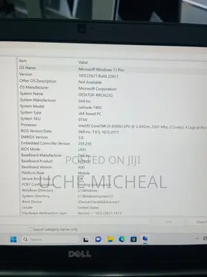 Laptop Dell Latitude 7480 8GB Intel Core i5 SSD 128GB