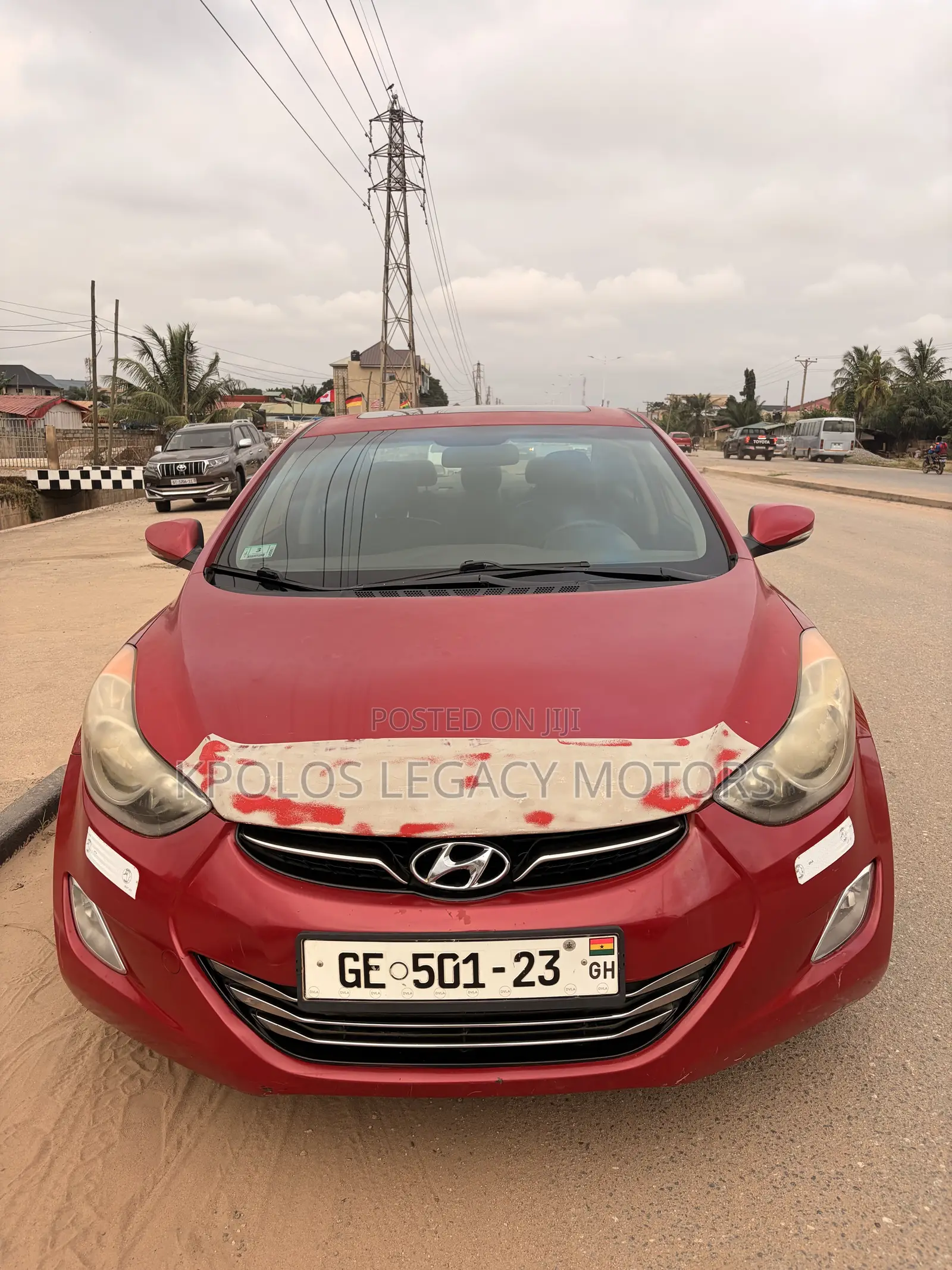 Hyundai Elantra Limited Sedan FWD (1.8L 4cyl 6A) 2013 Red