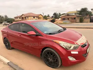 Hyundai Elantra Limited Sedan FWD (1.8L 4cyl 6A) 2013 Red