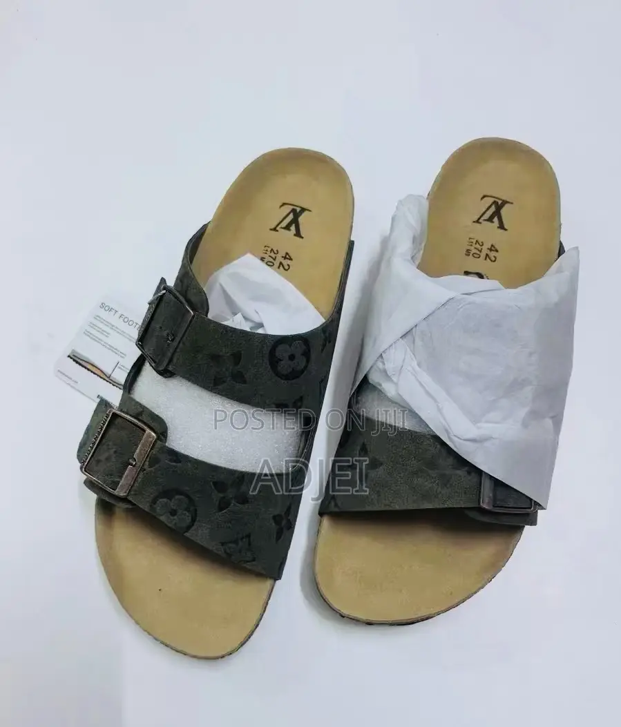 Louis Vuitton Customized Authentic Birkenstock Arizona Size 42