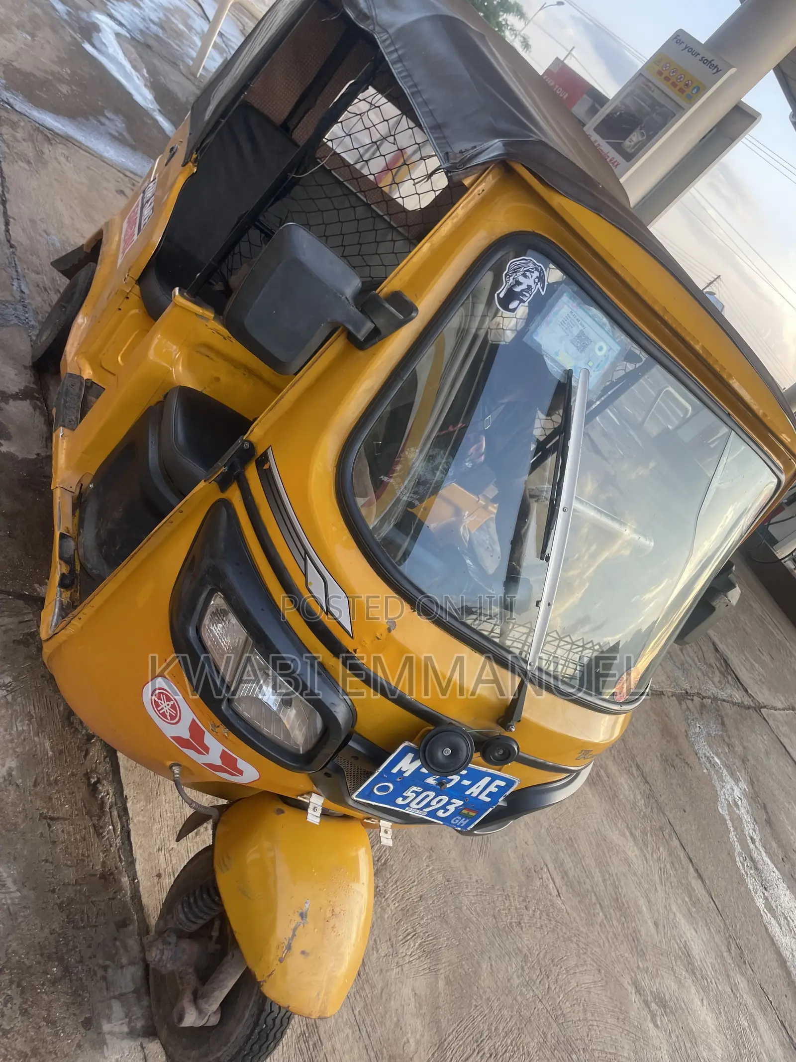 TVS King Deluxe Plus iTouch Start 2025 Yellow