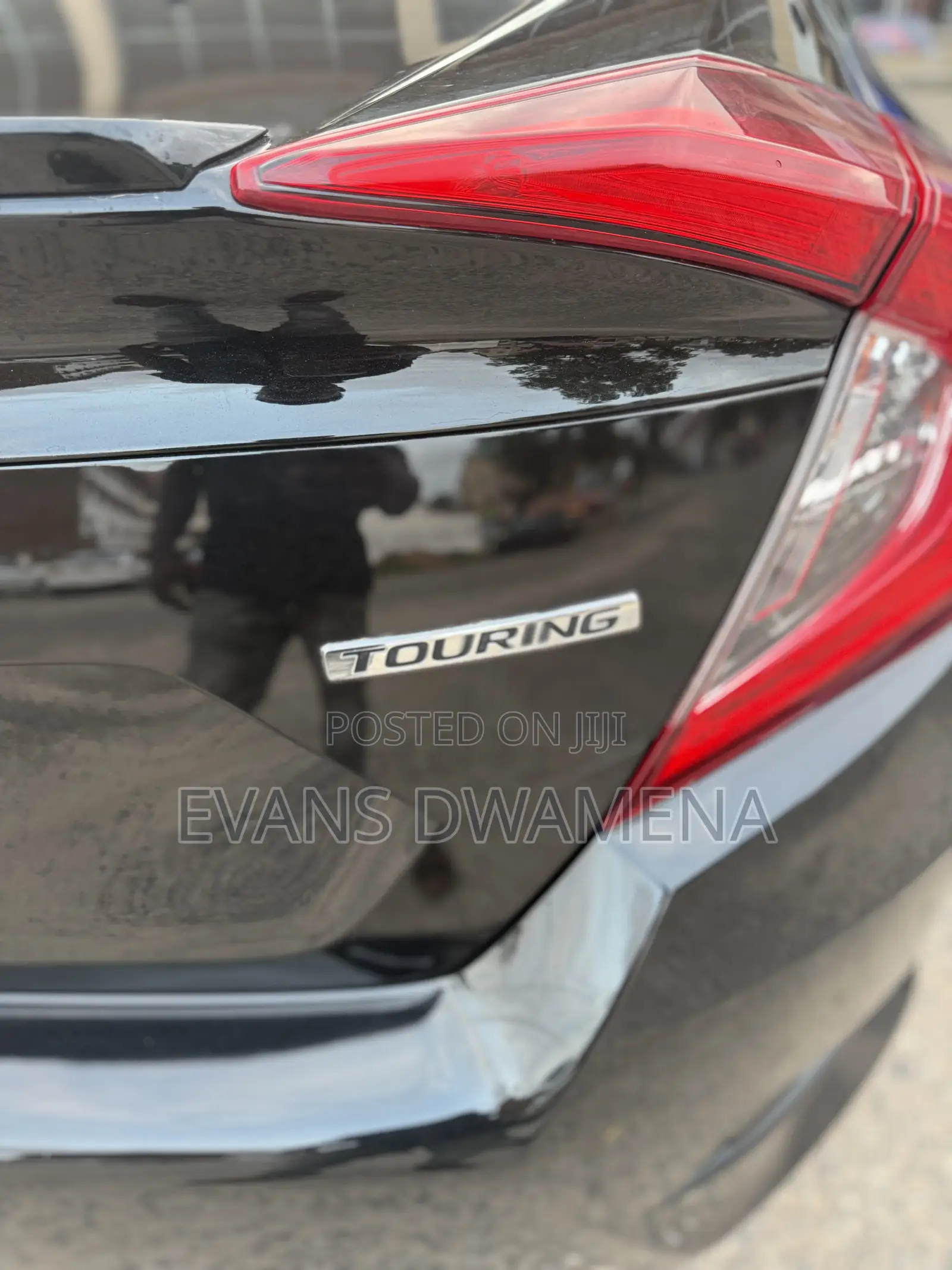 Honda Civic Touring 4dr Sedan (1.5L 4cyl) 2017 Black