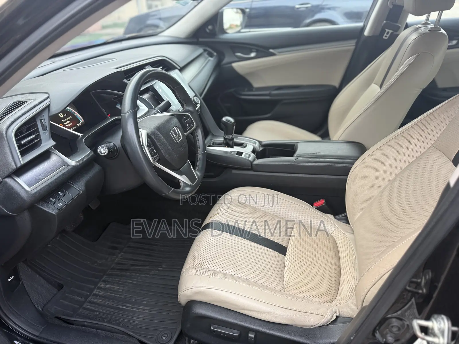 Honda Civic Touring 4dr Sedan (1.5L 4cyl) 2017 Black