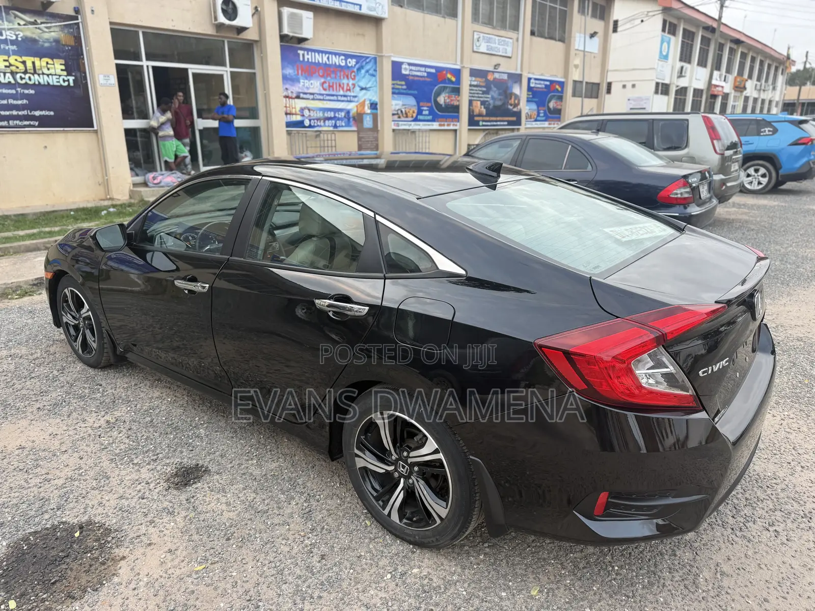 Honda Civic Touring 4dr Sedan (1.5L 4cyl) 2017 Black