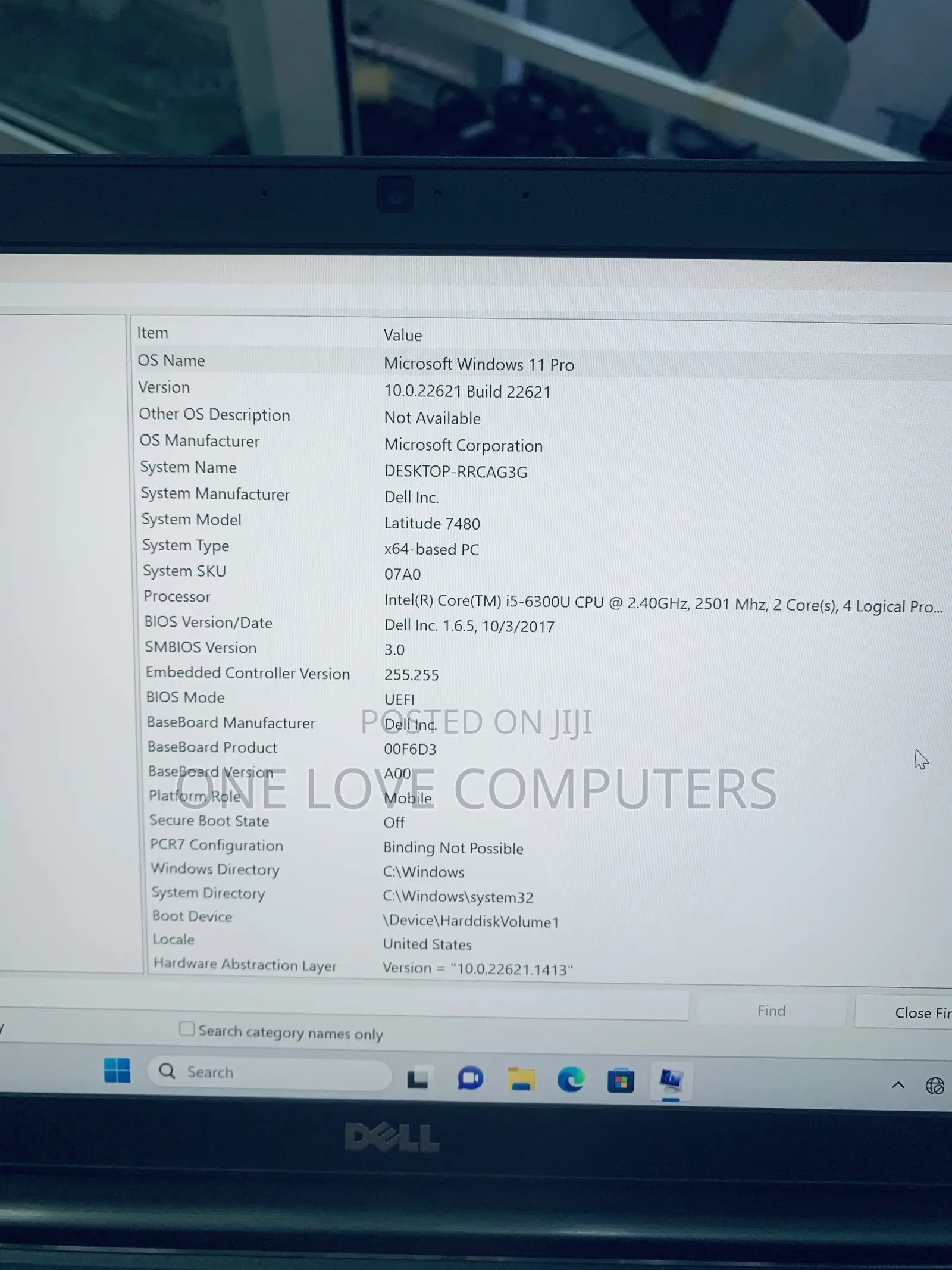 Laptop Dell Latitude 7480 8GB Intel Core i5 SSD 128GB