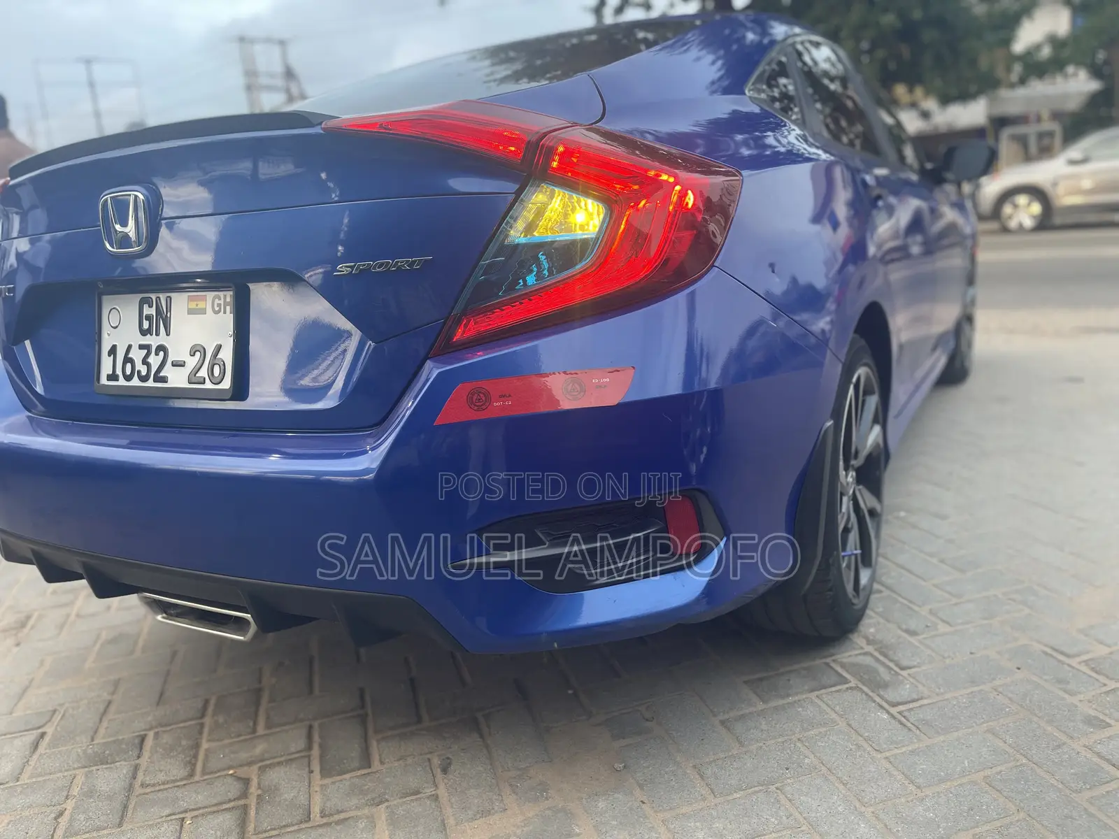 Honda Civic Sport Sedan 2020 Blue