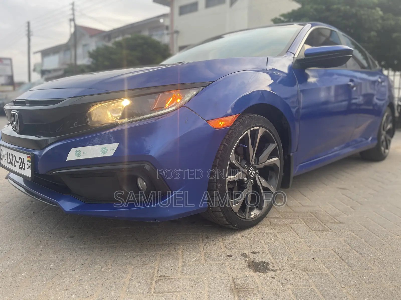 Honda Civic Sport Sedan 2020 Blue