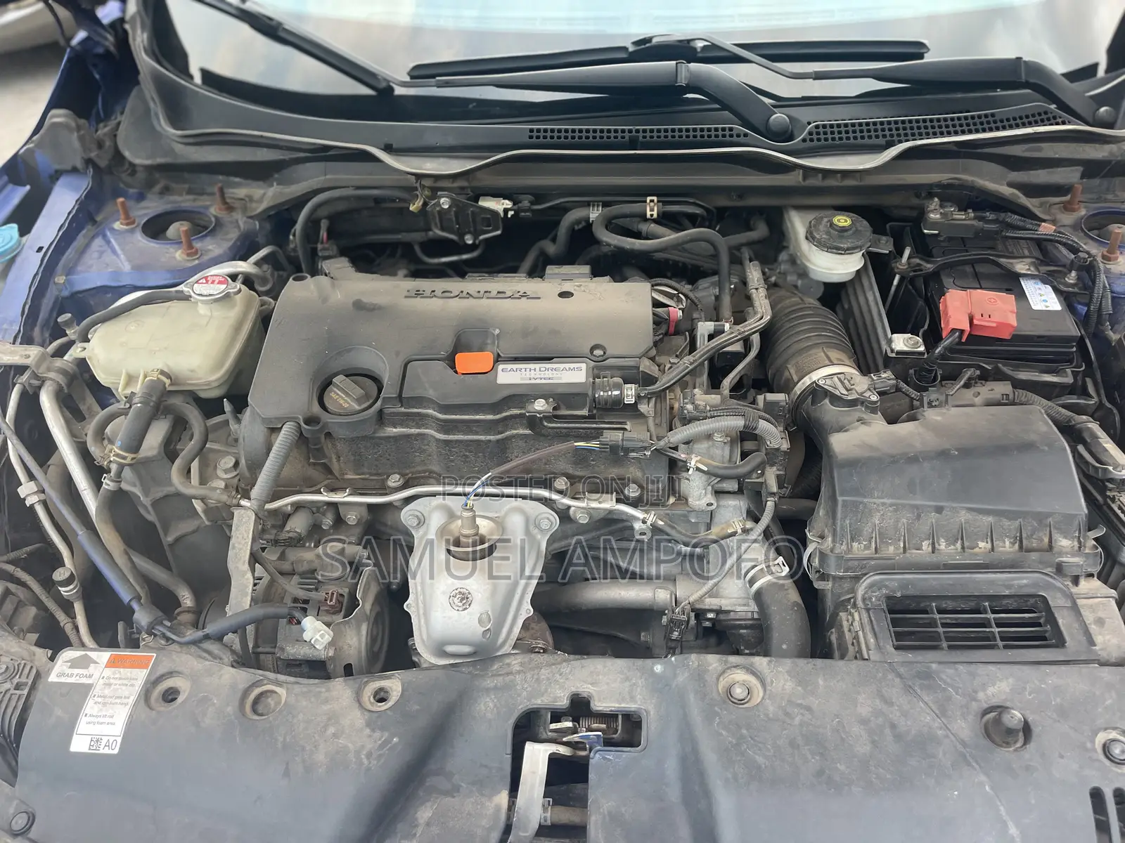 Honda Civic Sport Sedan 2020 Blue
