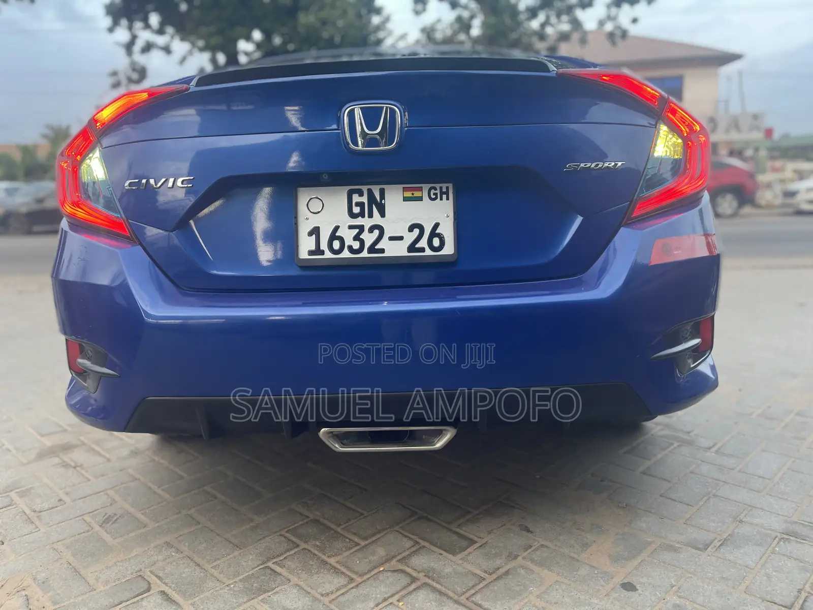 Honda Civic Sport Sedan 2020 Blue