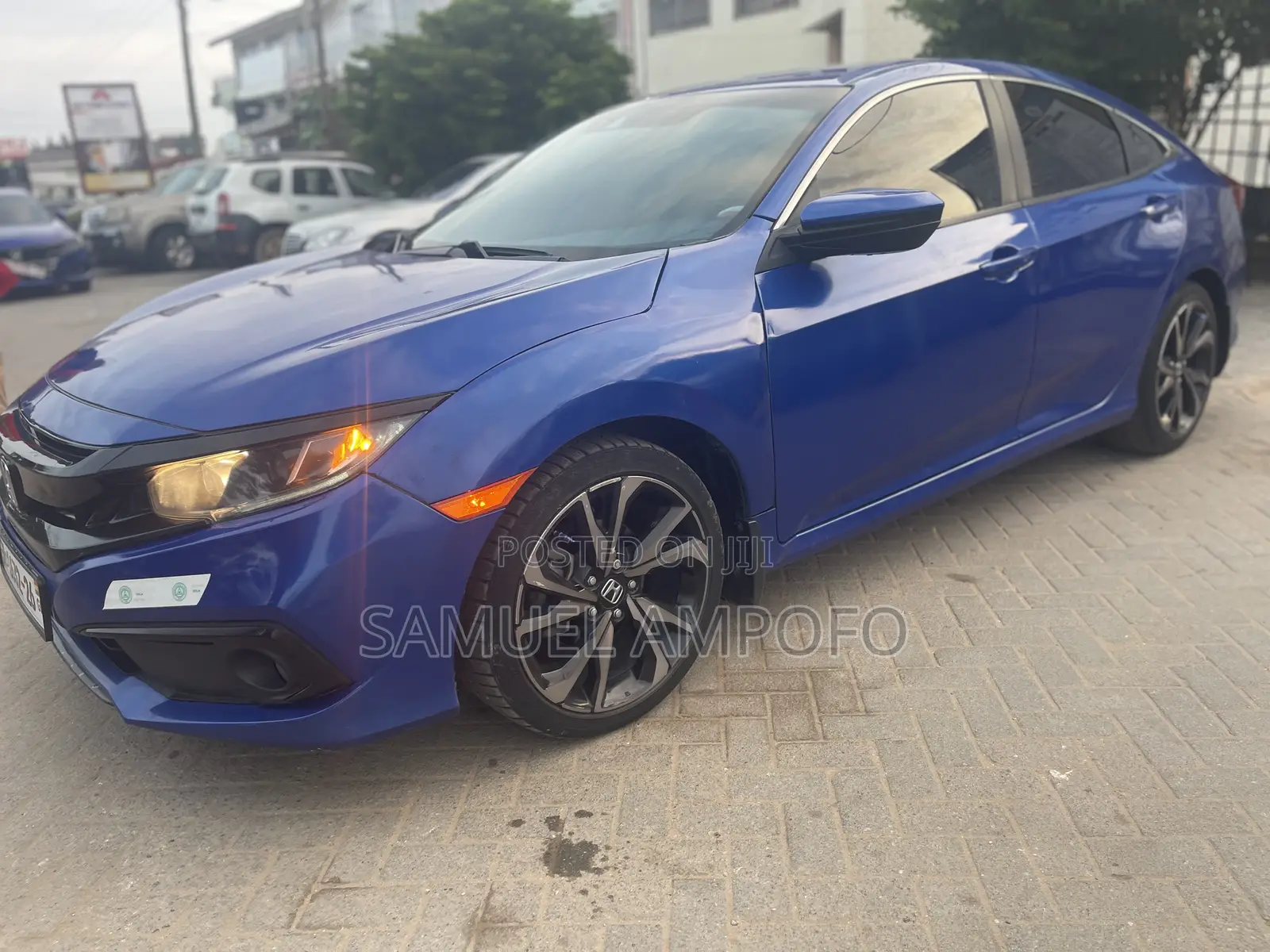 Honda Civic Sport Sedan 2020 Blue