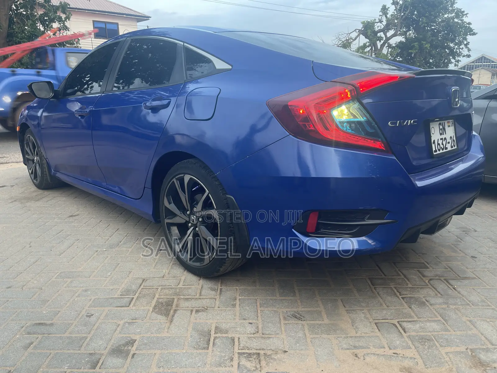 Honda Civic Sport Sedan 2020 Blue