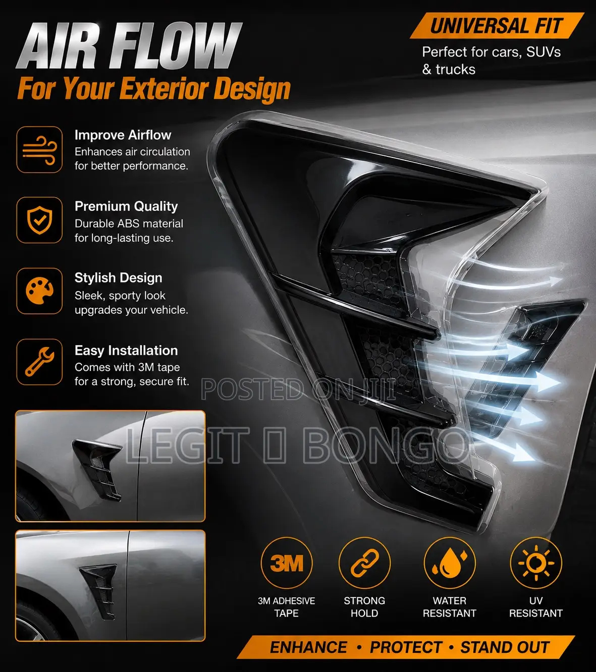 Air Flow Exterior Decoration
