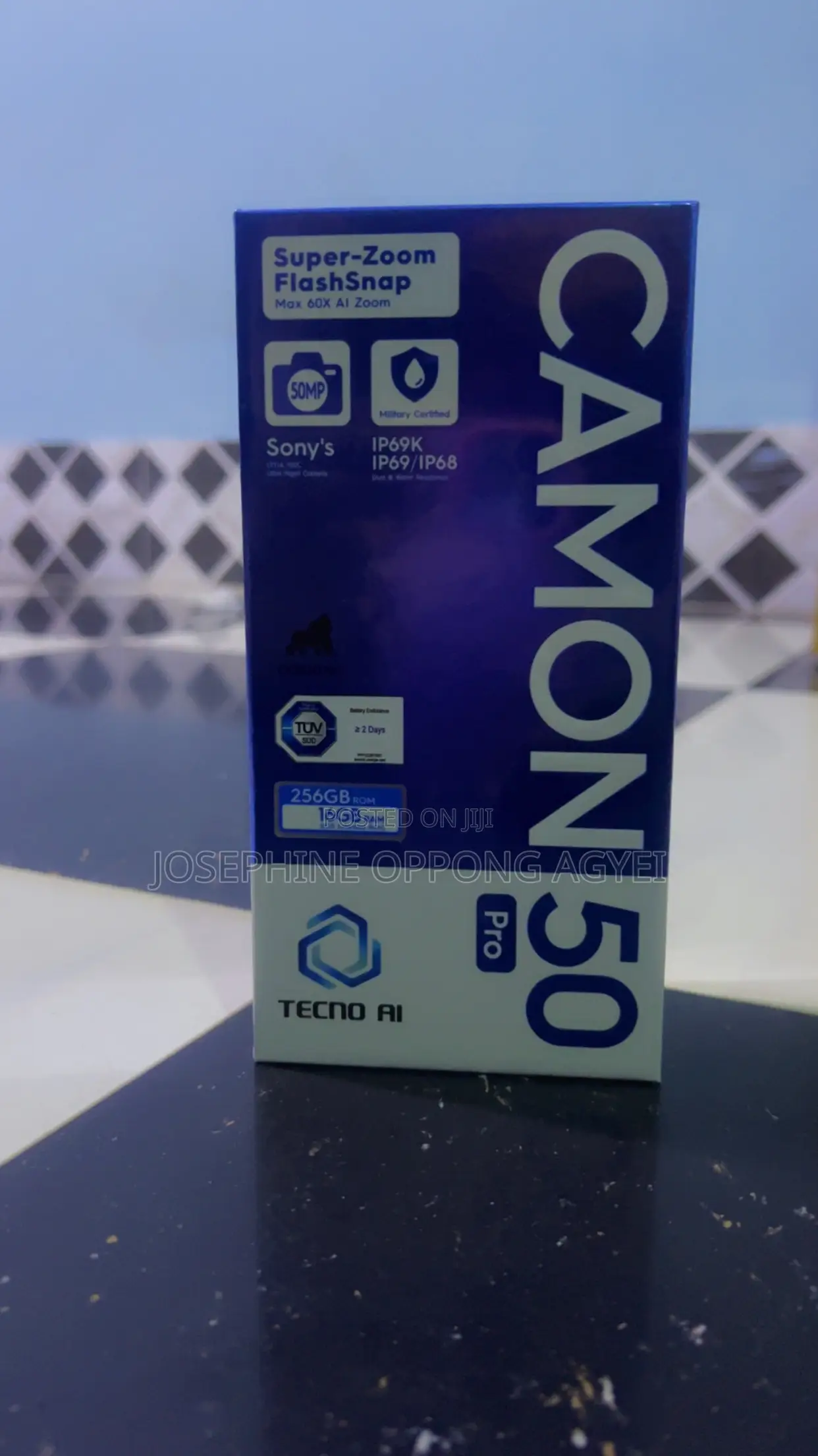 New Tecno Camon 50 Pro 256 GB Green