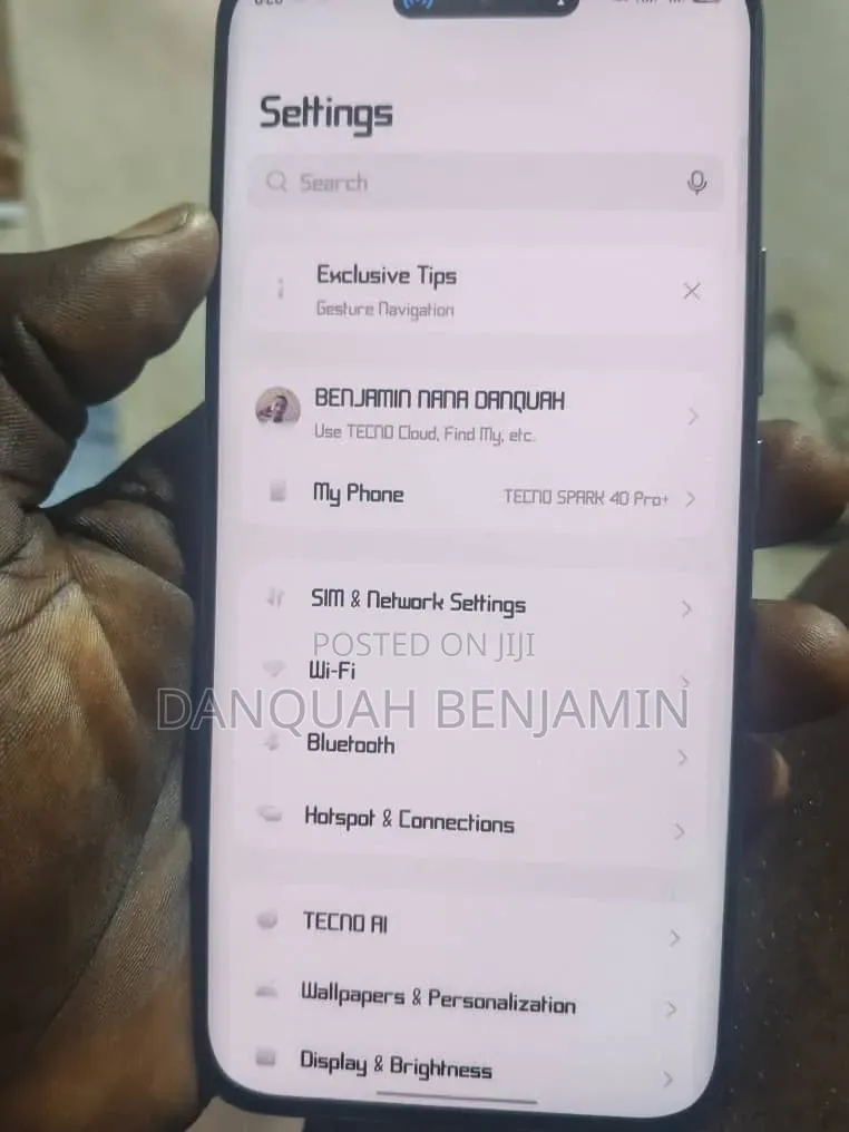 Tecno Spark 40 Pro+ 128 GB Silver