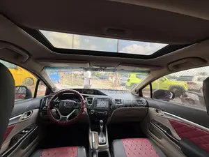 Honda Civic EX-L 4dr Sedan (1.8L 4cyl CVT) 2015 Red