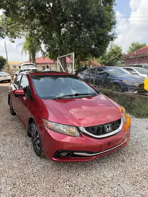 Honda Civic EX-L 4dr Sedan (1.8L 4cyl CVT) 2015 Red