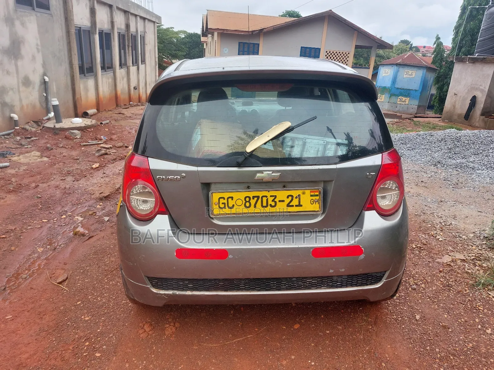 Chevrolet Aveo 1.5 Sedan T250 2011 Silver