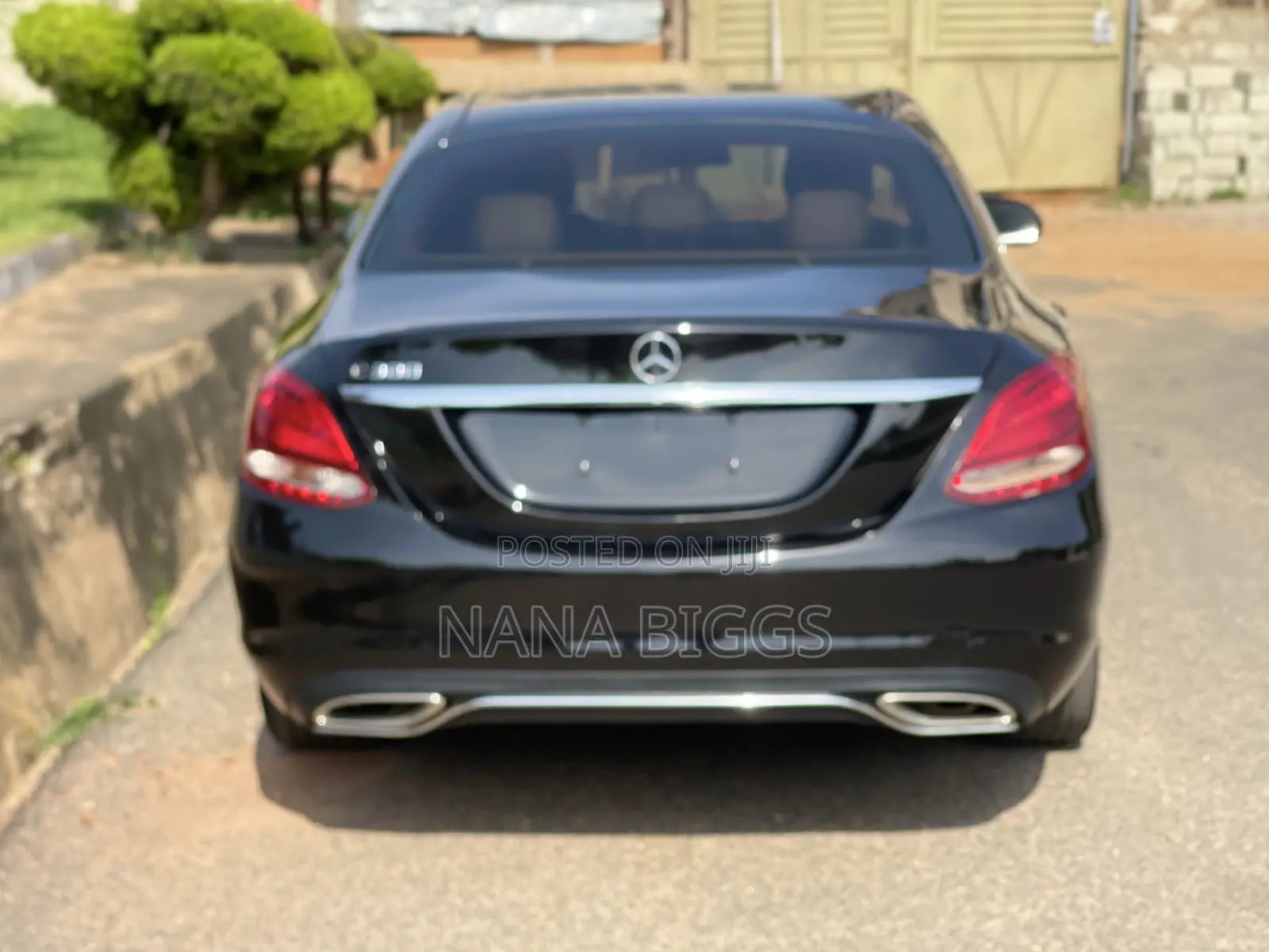 Mercedes-Benz C300 Luxury Sedan RWD (2.0L 4cyl 7A) 2017 Black