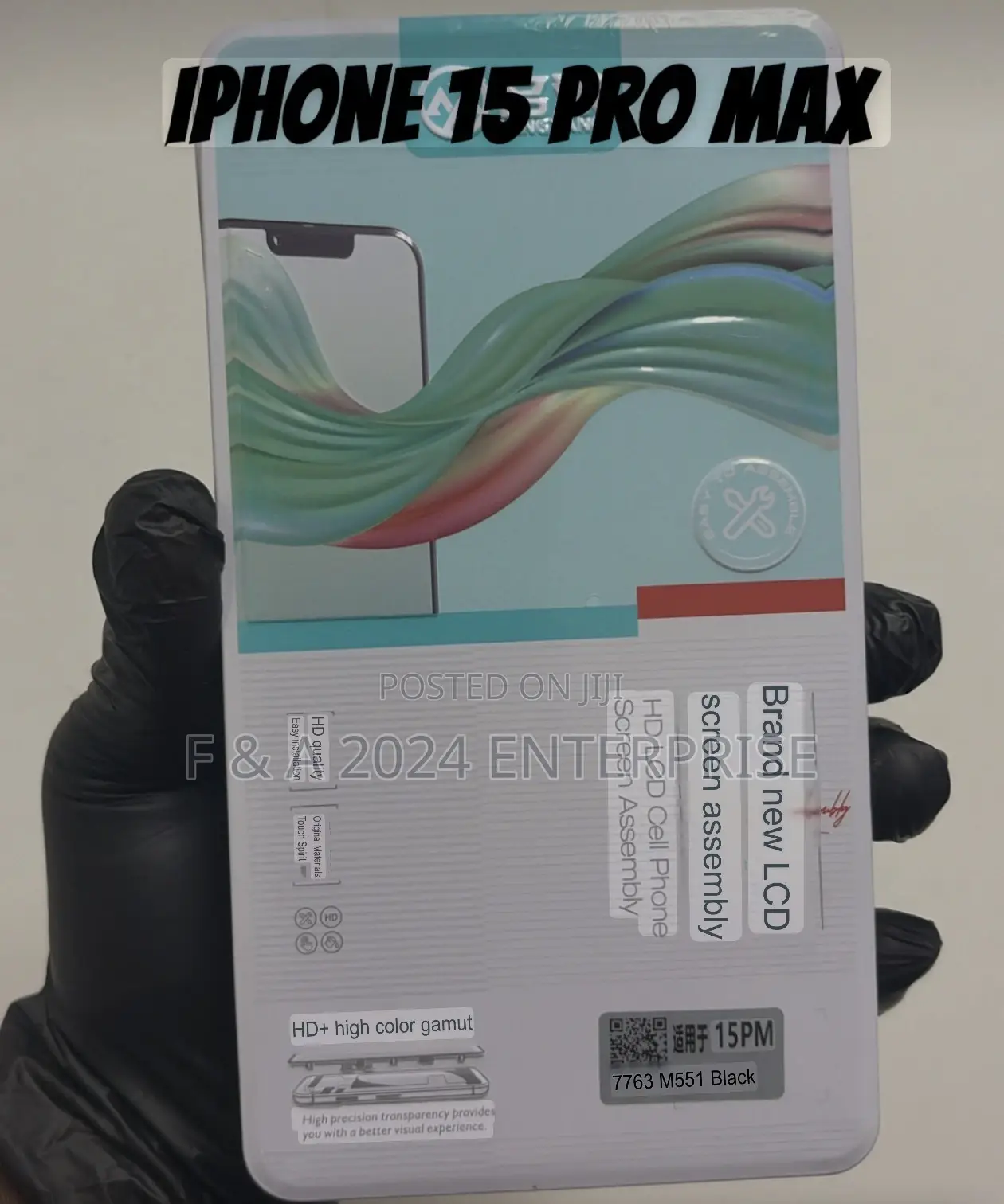 Genuine iPhone 15 Pro Max Display Screen