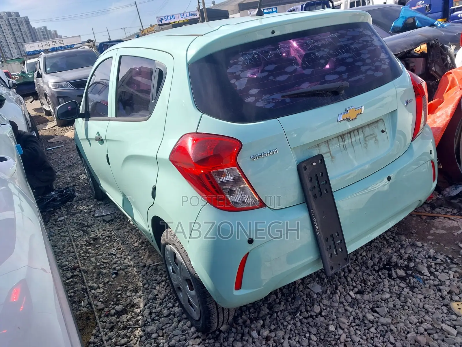Chevrolet Spark LT w/1LT CVT 2017 Green
