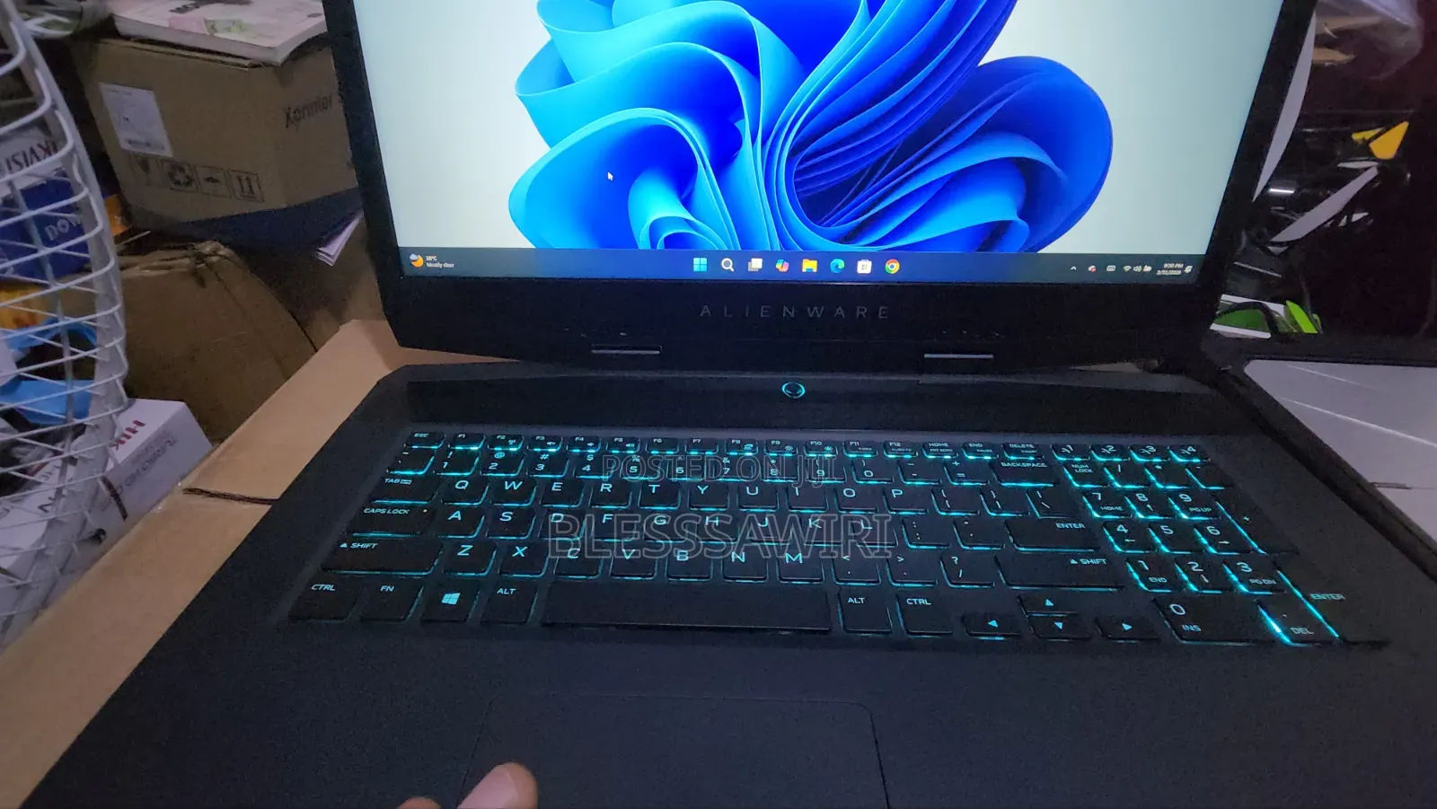 Laptop Alienware M17 R2 16GB Intel Core i7 SSD 256GB