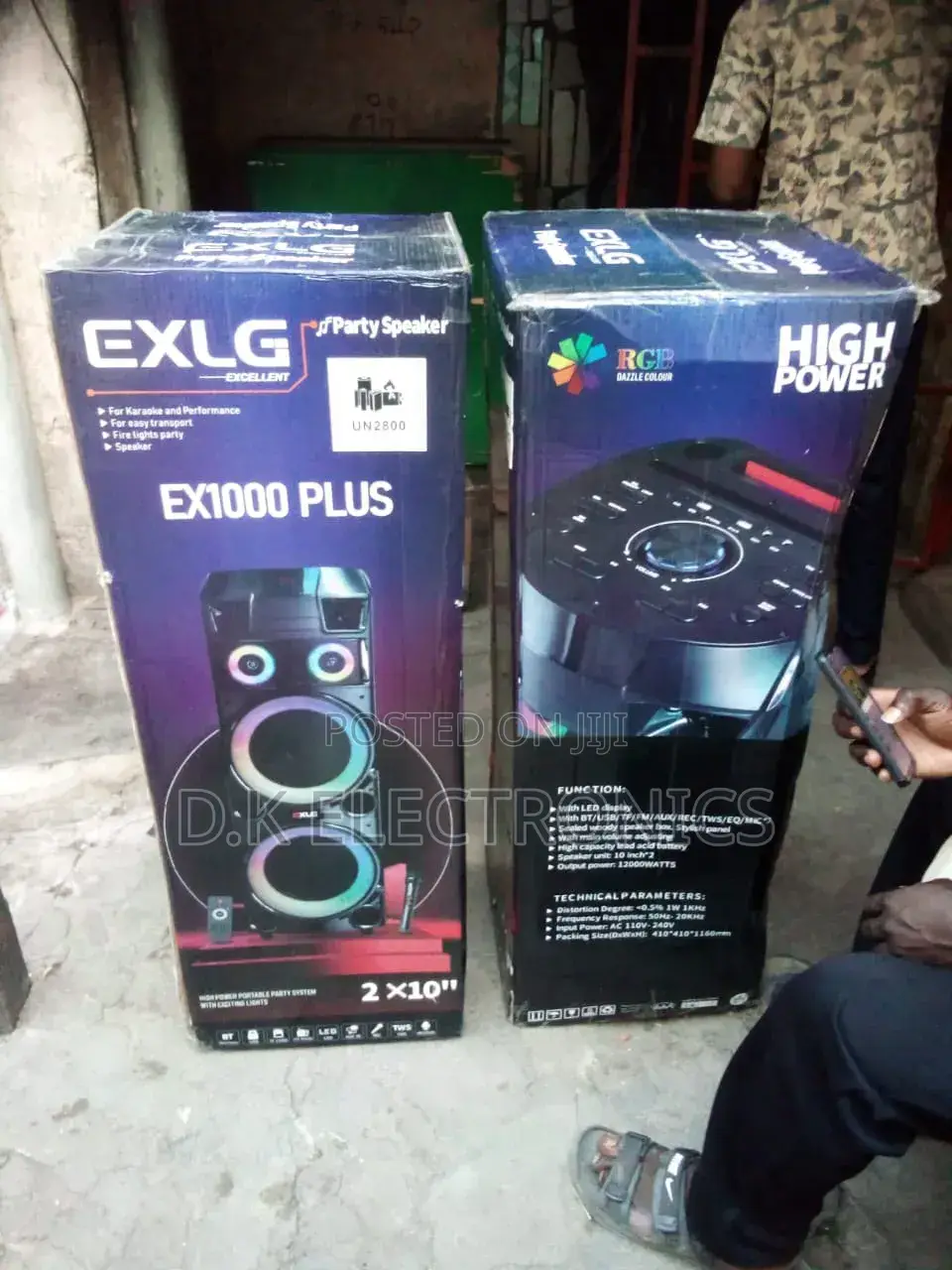 Exlg Party Deep Bass Speakers
