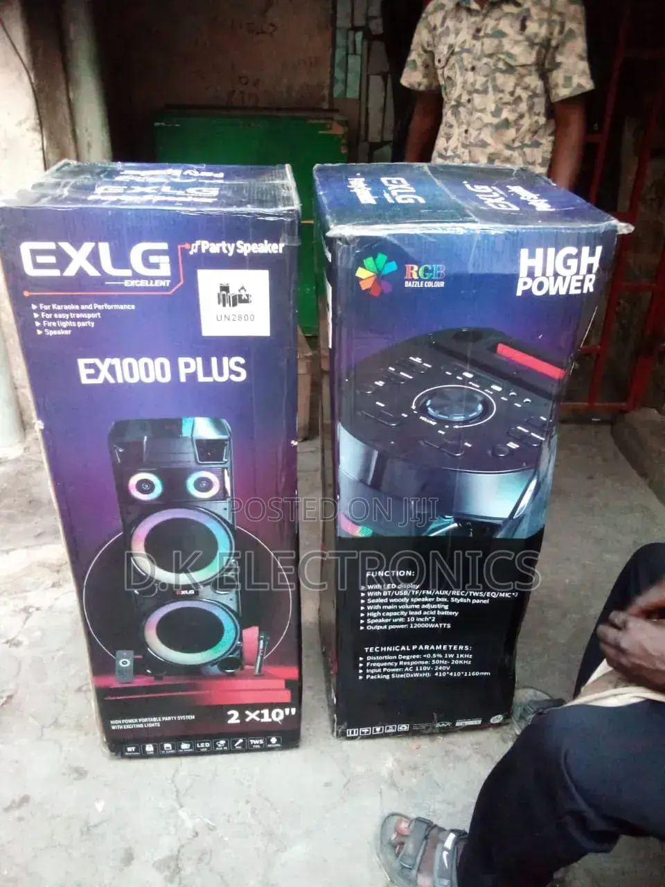 Exlg Party Deep Bass Speakers