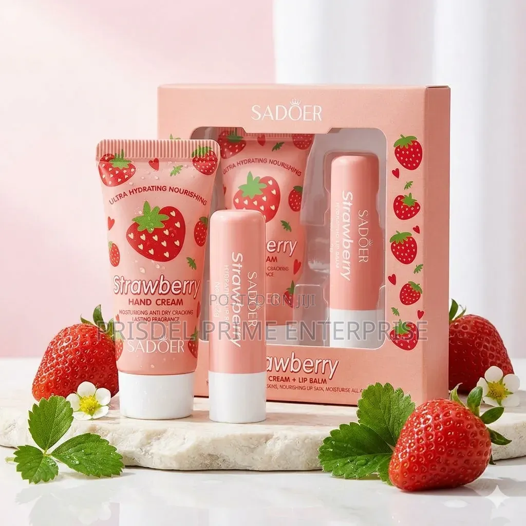 Hand Cream and Lip Gloss