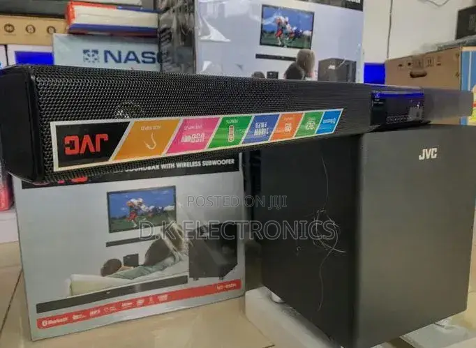 New Model JVC Ht858h Wireless 2400 Watts Tv Soundbar