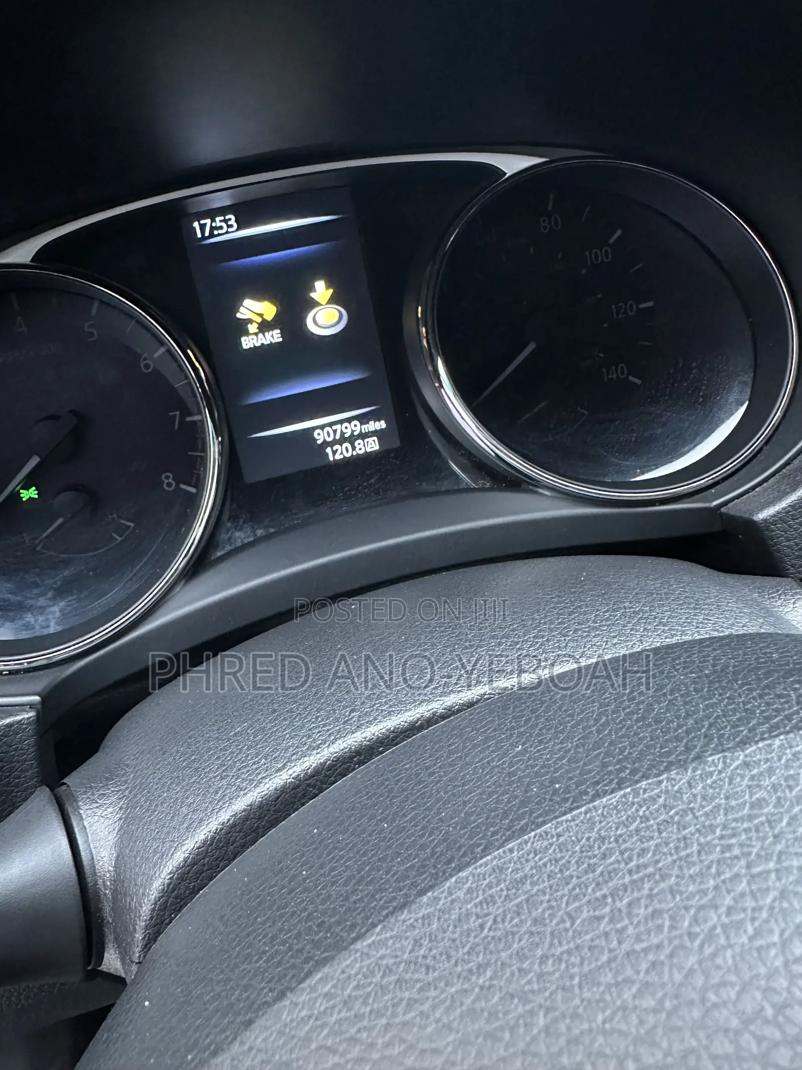 Nissan Rogue SV AWD 2017 Black