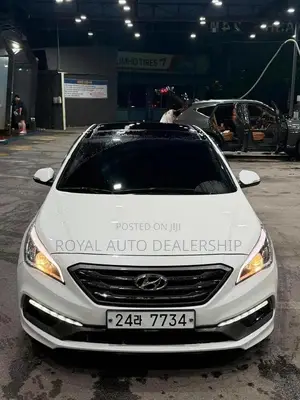 Hyundai Sonata ECO Sedan FWD (1.6L 4cyl 7A) 2016 White