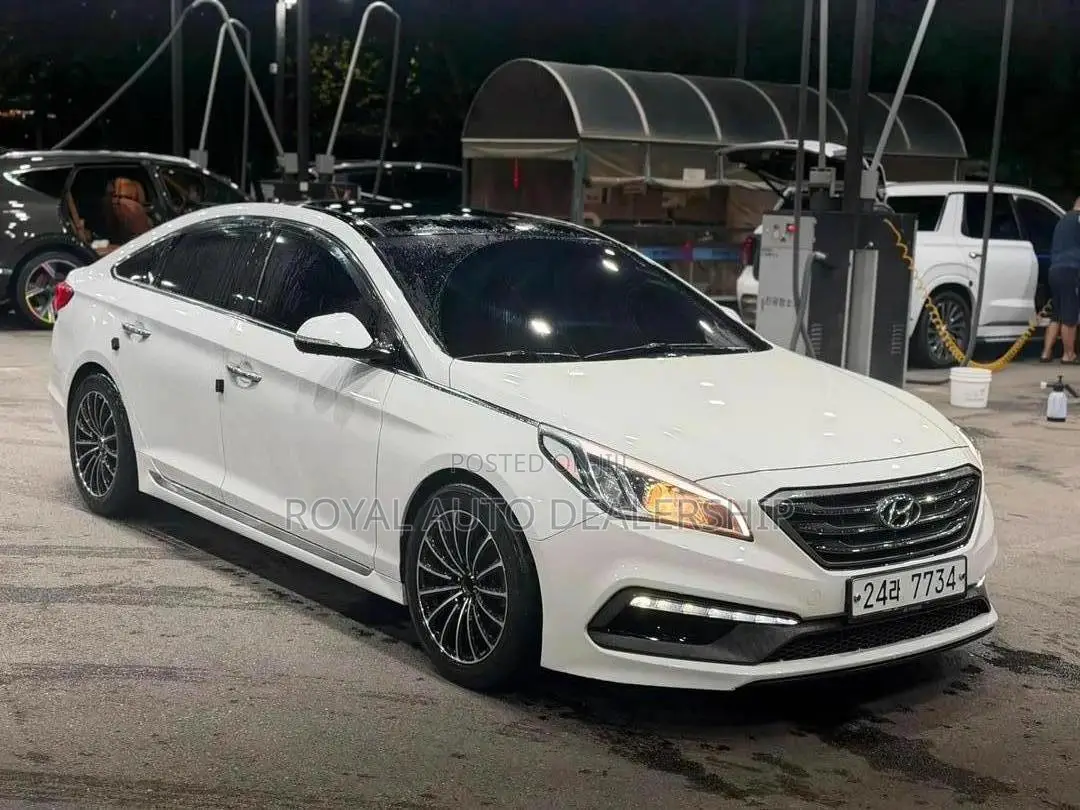 Hyundai Sonata ECO Sedan FWD (1.6L 4cyl 7A) 2016 White