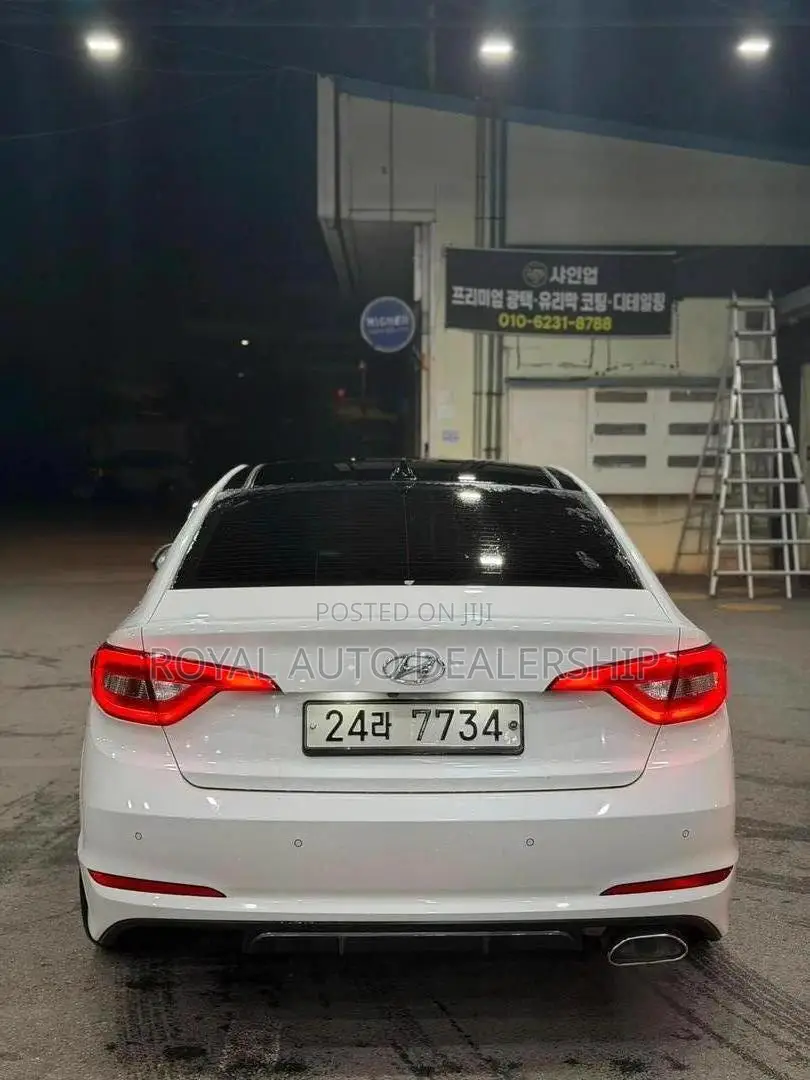 Hyundai Sonata ECO Sedan FWD (1.6L 4cyl 7A) 2016 White