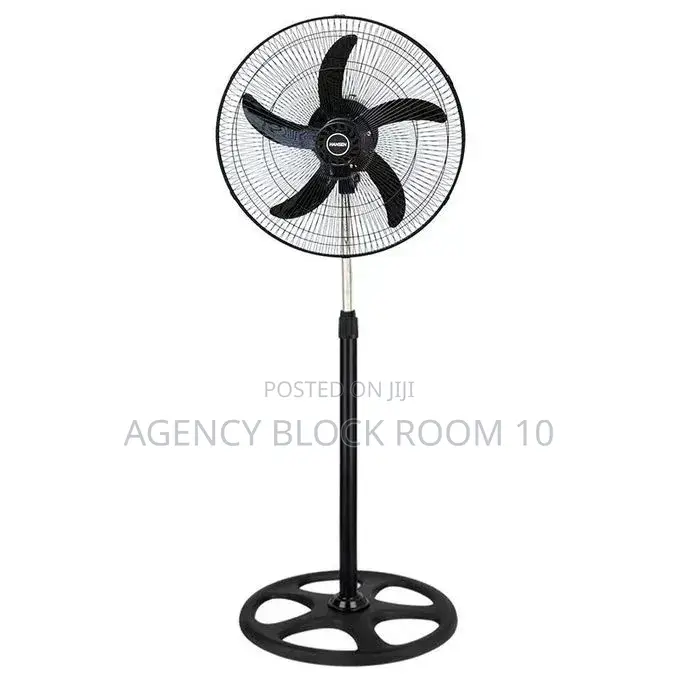 Hansen 18 Inch 3-Speed Low Noise Standing Fan - Black