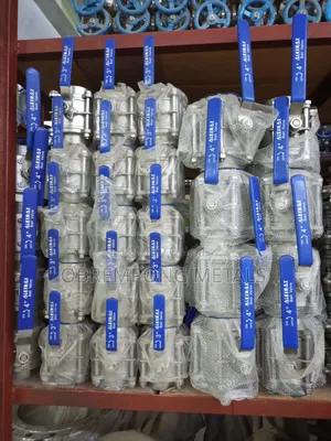 Dn100 Stainless Ball Valve Threaded Pins