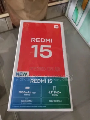 New Xiaomi Redmi 15 128 GB Purple