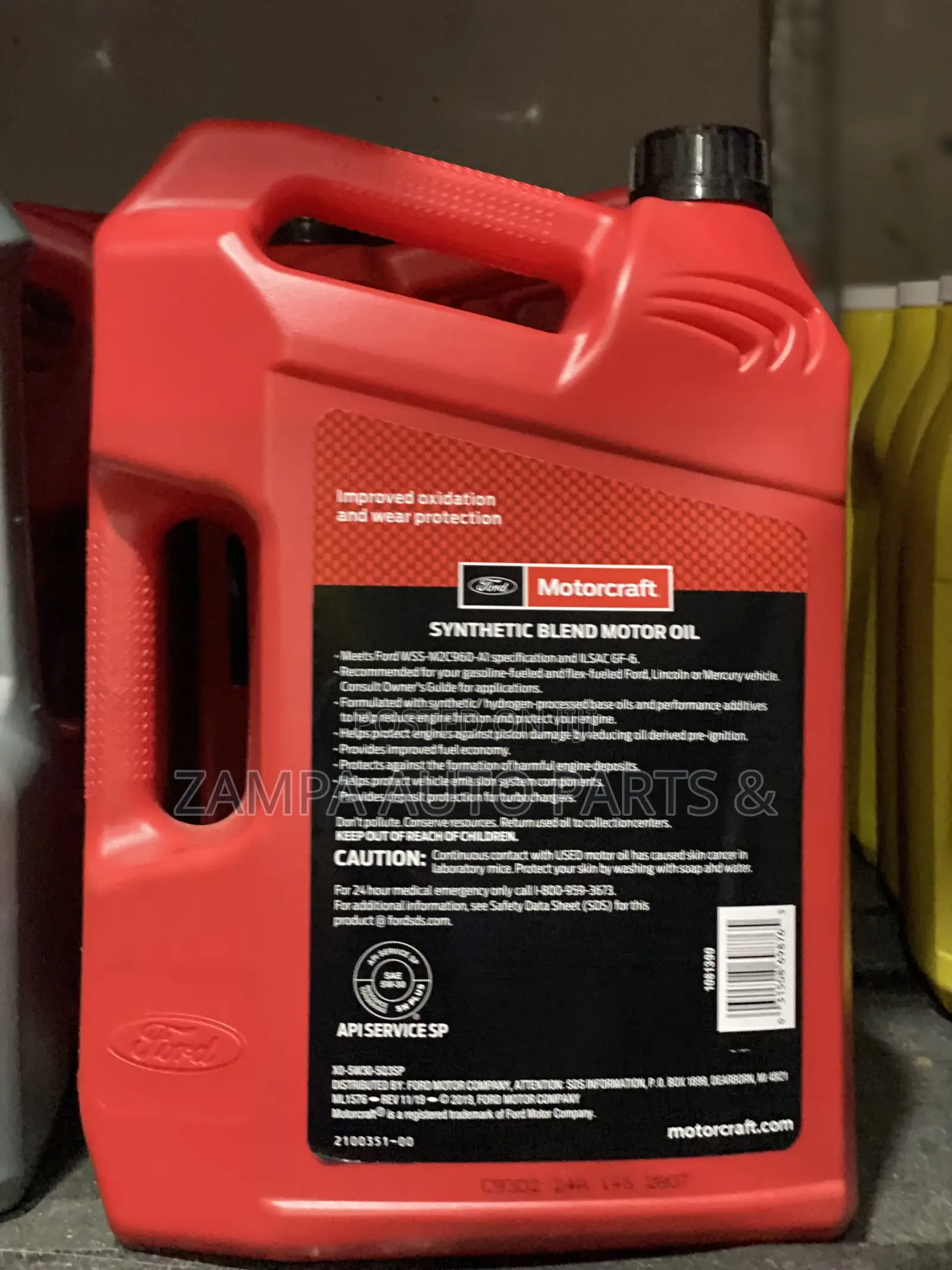 Motorcraft 5w-30 Fully Synthetic