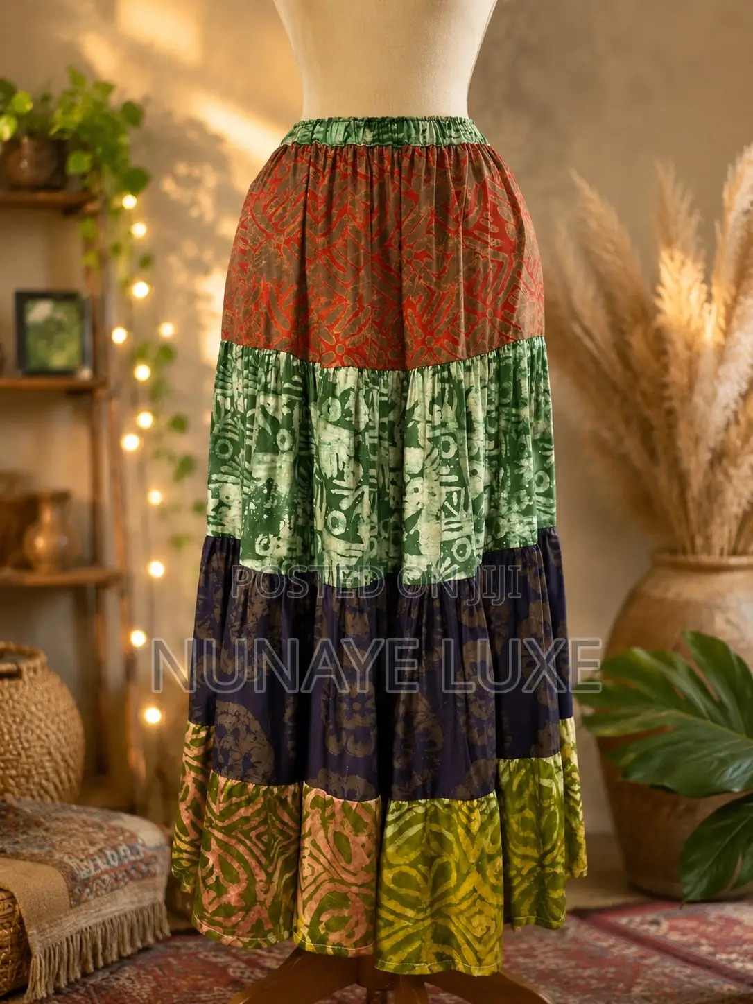 Boho Tiered Skirt