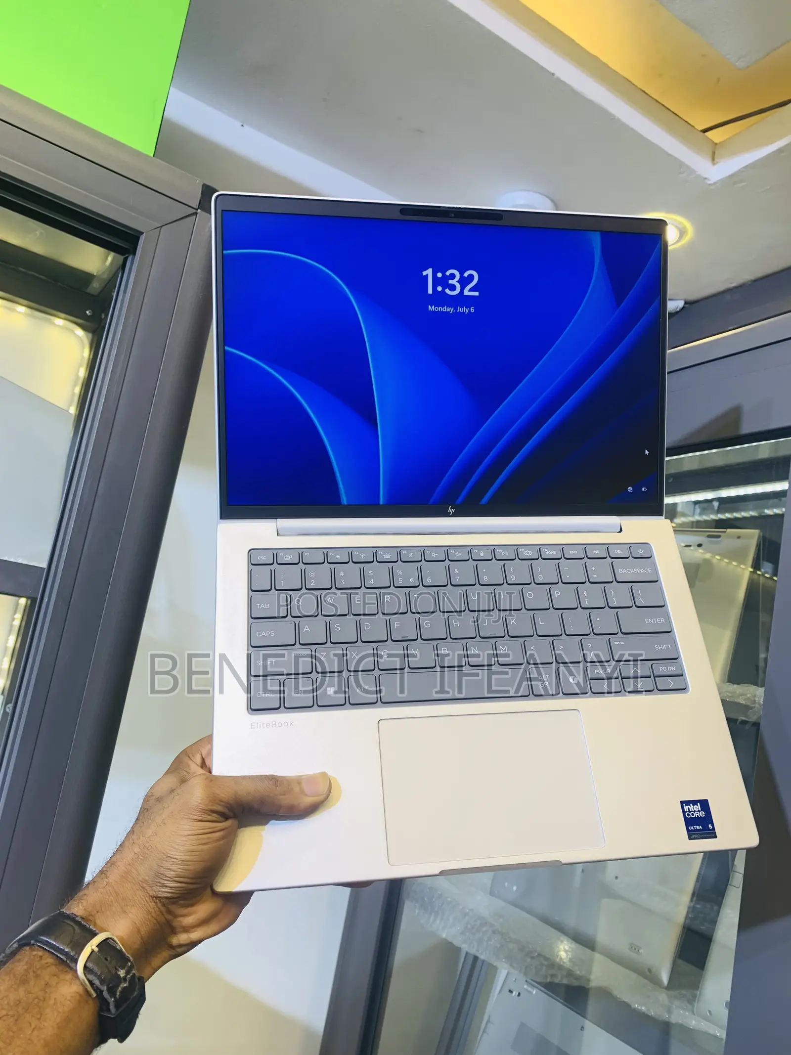 New Laptop HP Elitebook Ultra G1i 32GB Intel Core Ultra 5 SSD 512GB