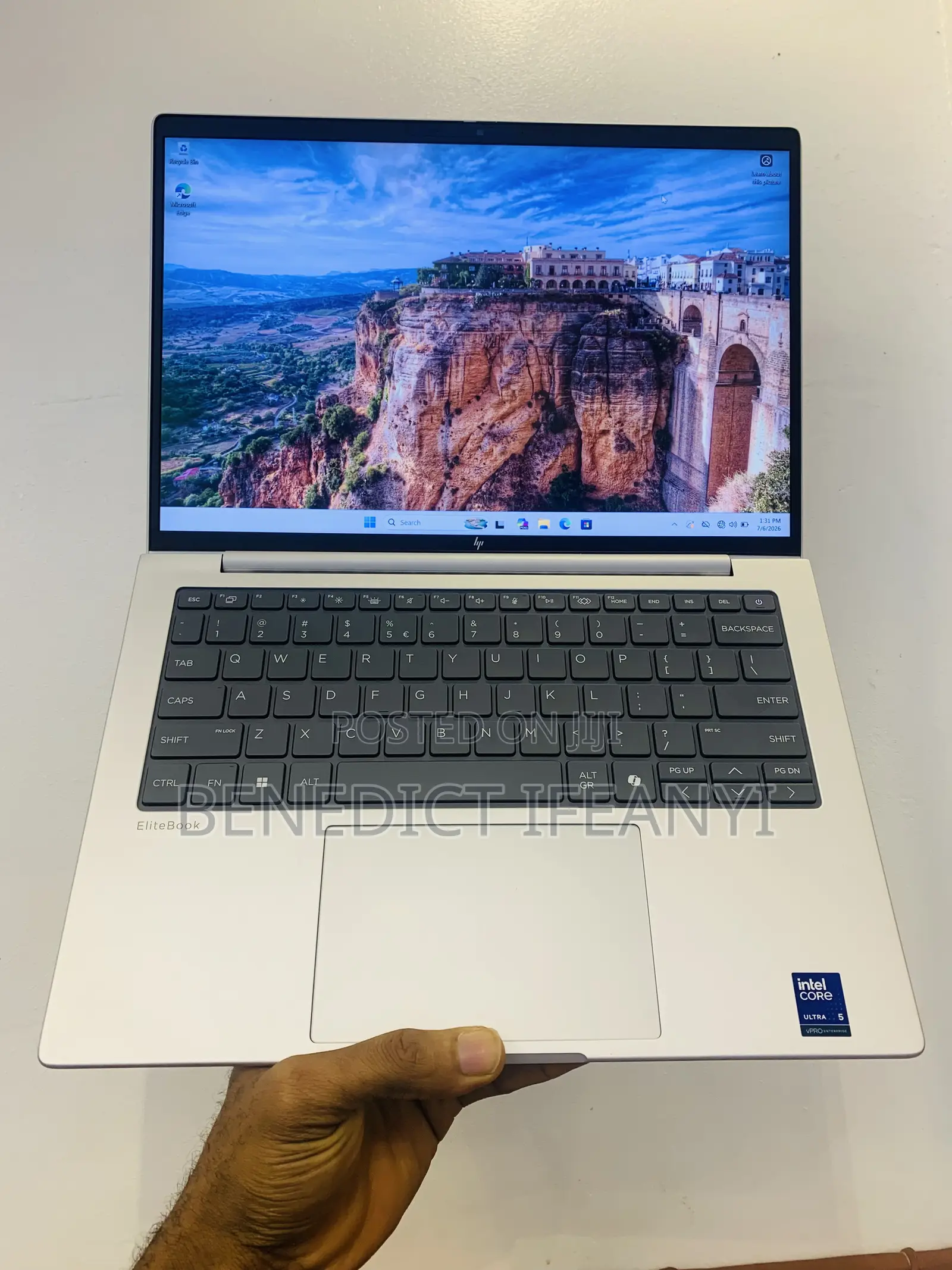 New Laptop HP Elitebook Ultra G1i 32GB Intel Core Ultra 5 SSD 512GB