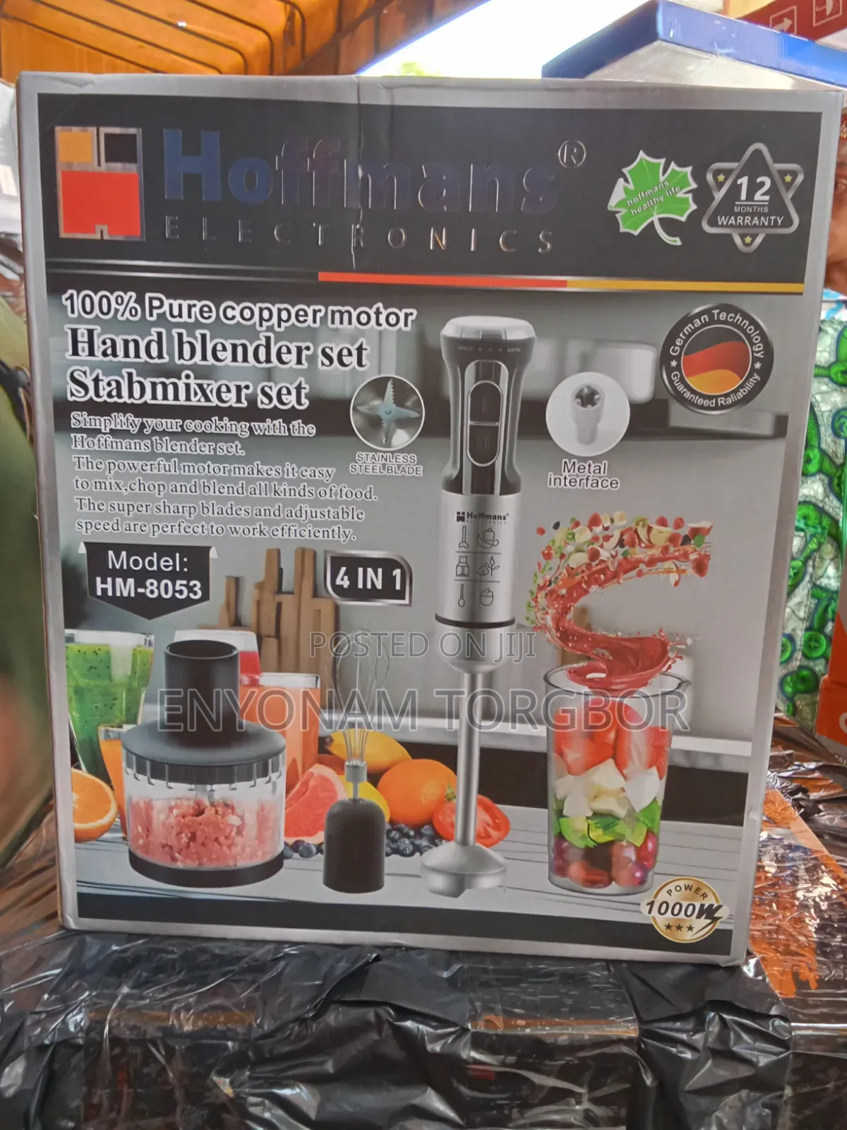 Hoffmans 4 in 1Hand Blender