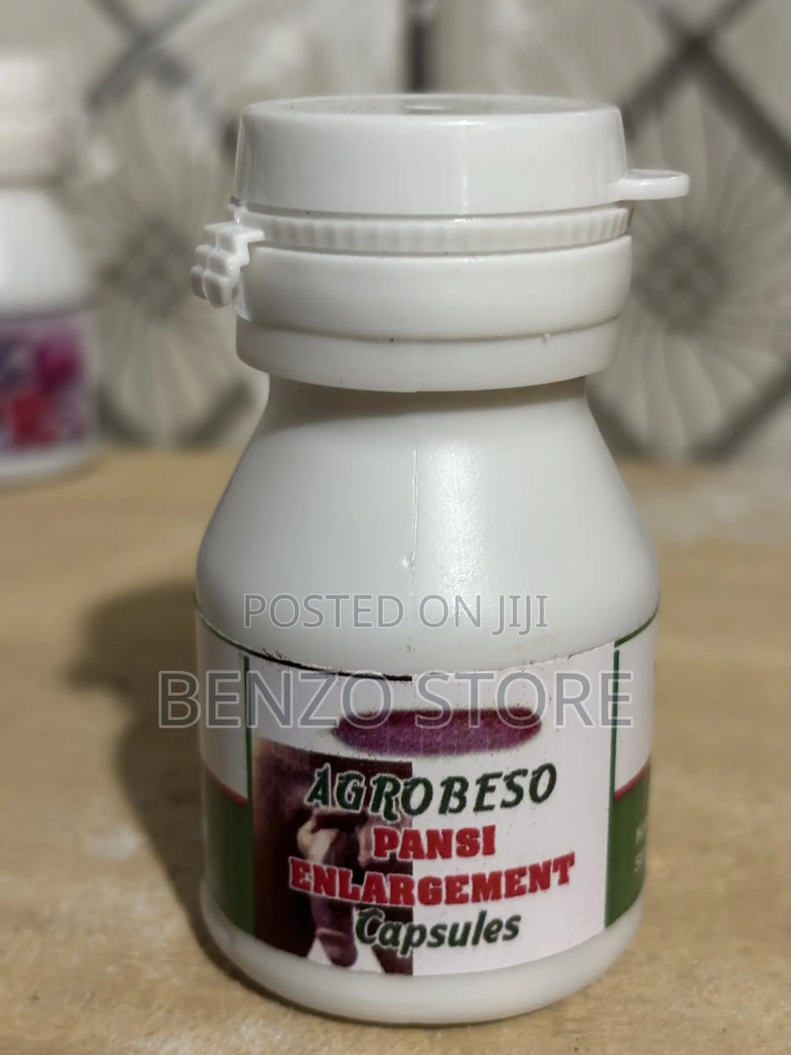 Original Natural Organic Herbal Agrobeso Penis Enlargement Capsules