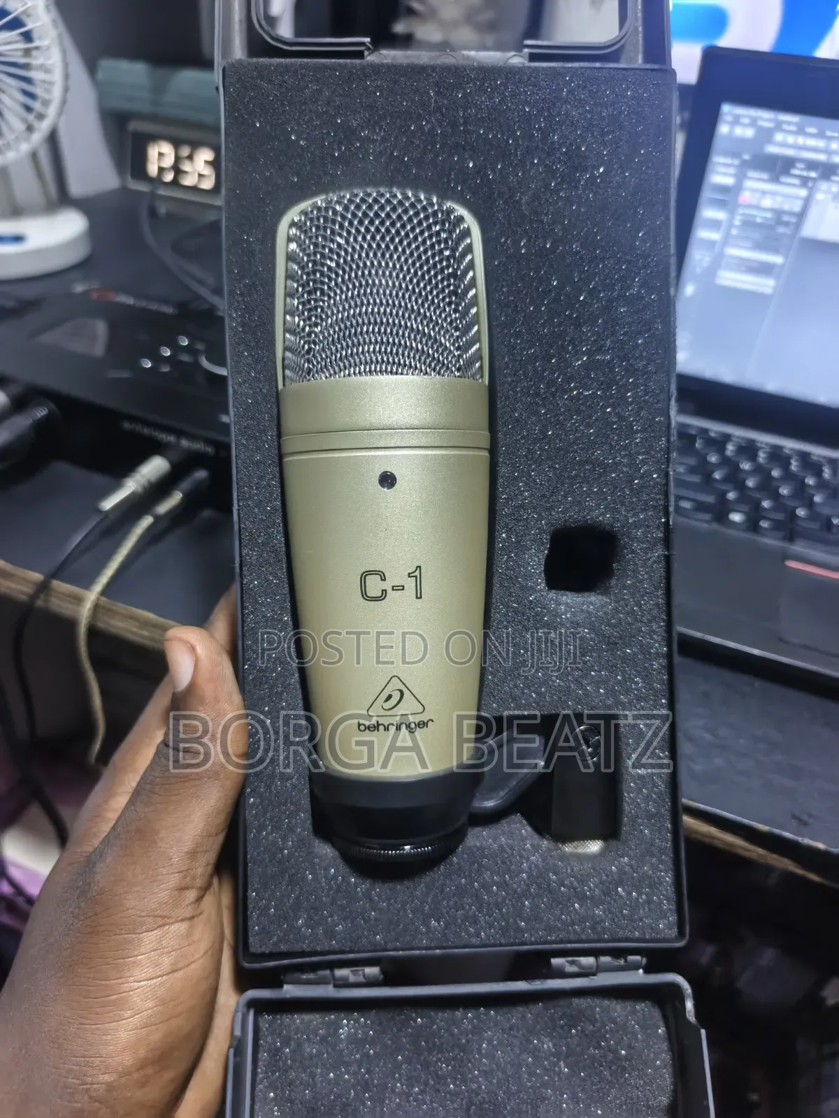 Original Behringer C-1 Studio Condenser Microphone